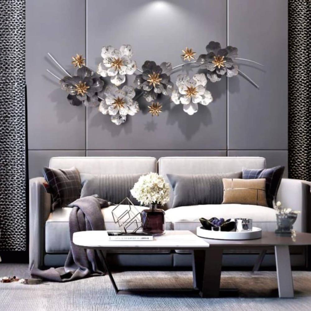 Black & white Metal Wall Art - Handicrafts Town