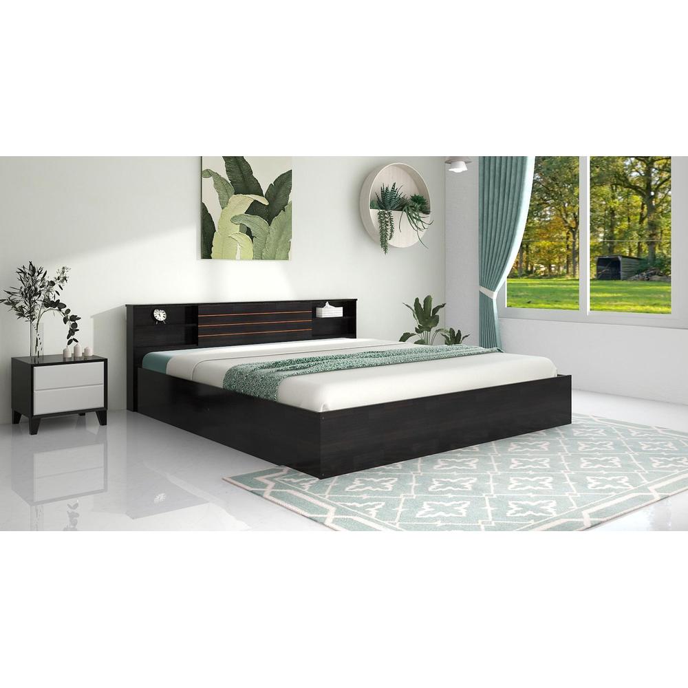 Kaito King Size Bed Innwenge Finish