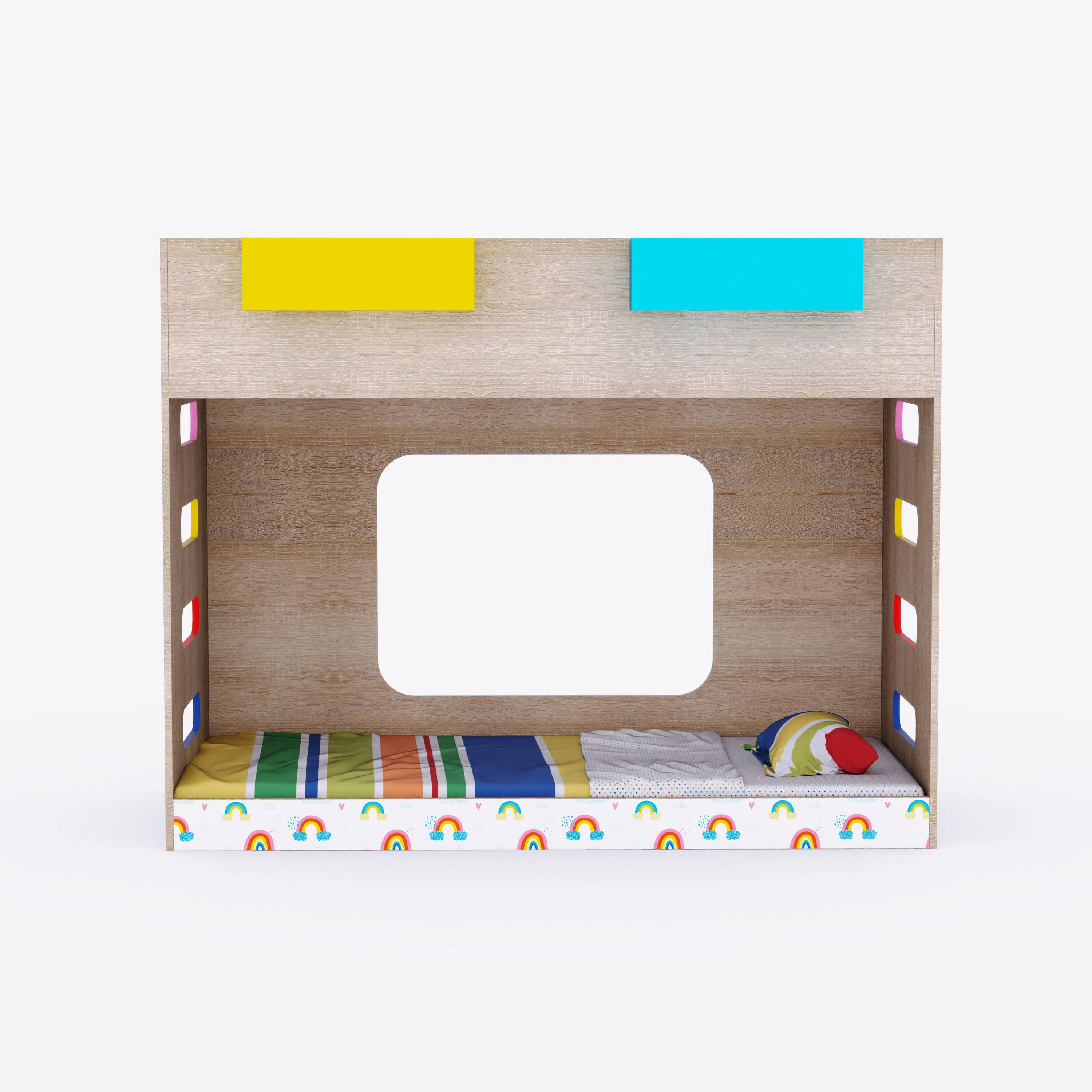 Sleep Over Bunk Bed In Oak Colour