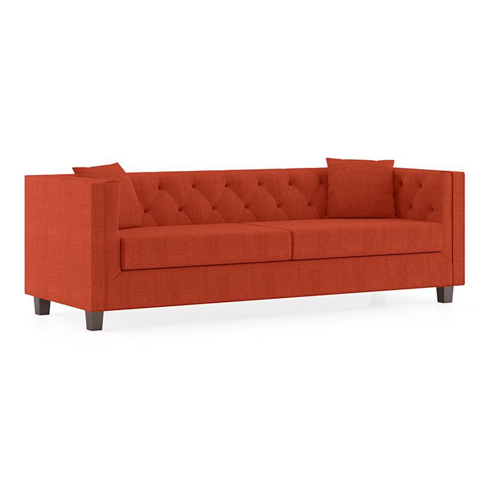 Windsor Sofa Set (Colour : Lava Rust , Seater : 3+1+1)