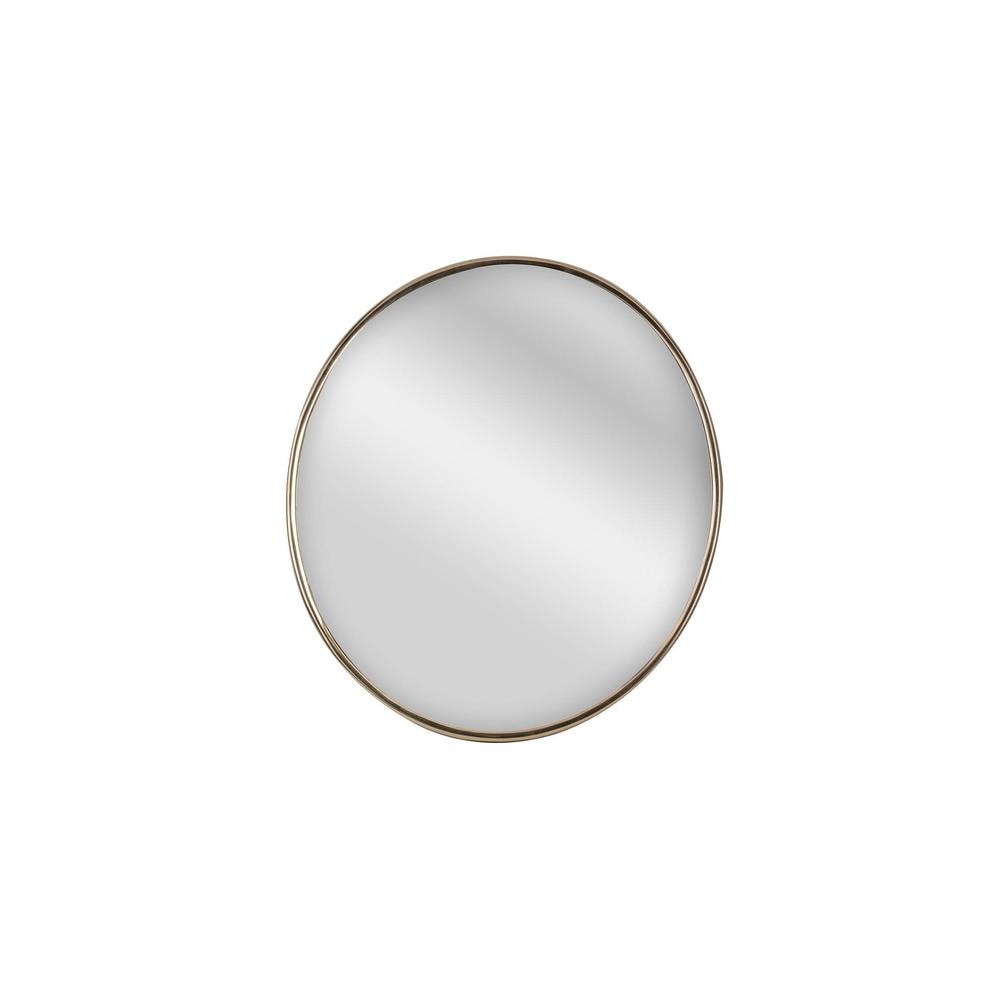 BrassGoldSteel Reflections Wall Mirror