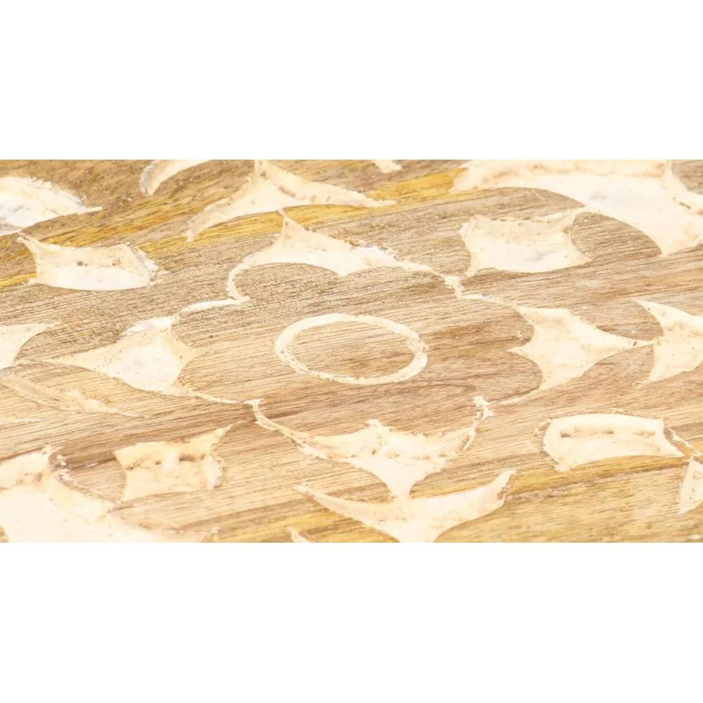 Shawndelle Solid Wood Side Table