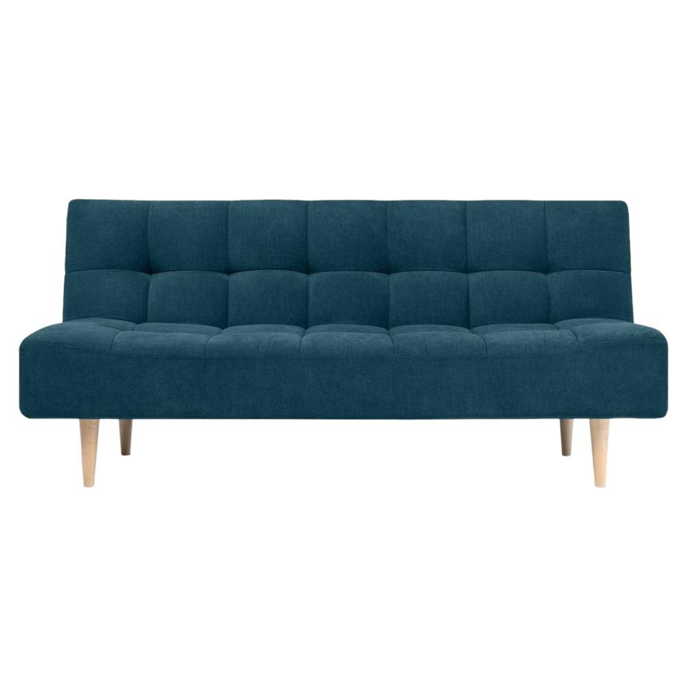 Ofra 3 Seater Sofa Cum Bed In Blue Color