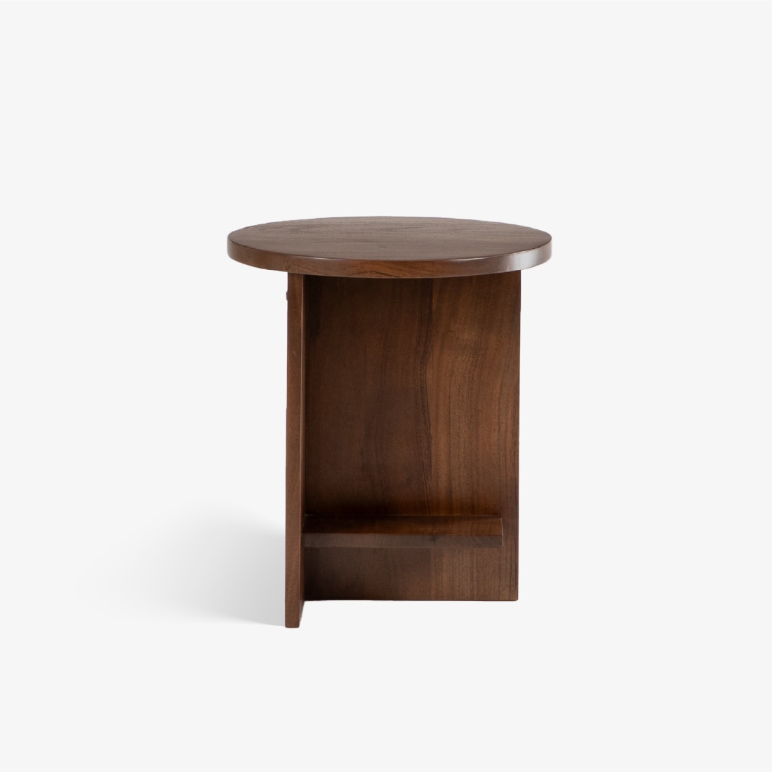Takumi Solid Wood Side Table in Brown Colour - Orange Tree