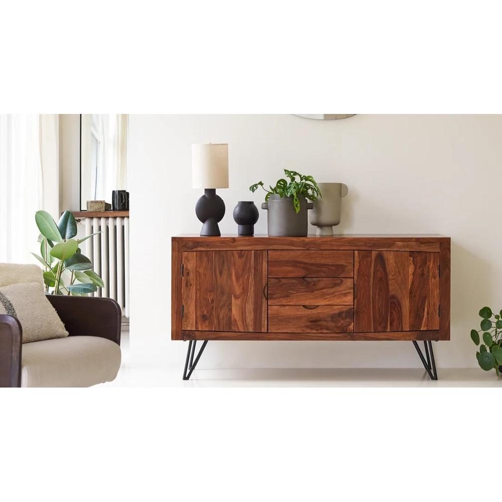 Abigail Wooden 2 Door 3 Drawer