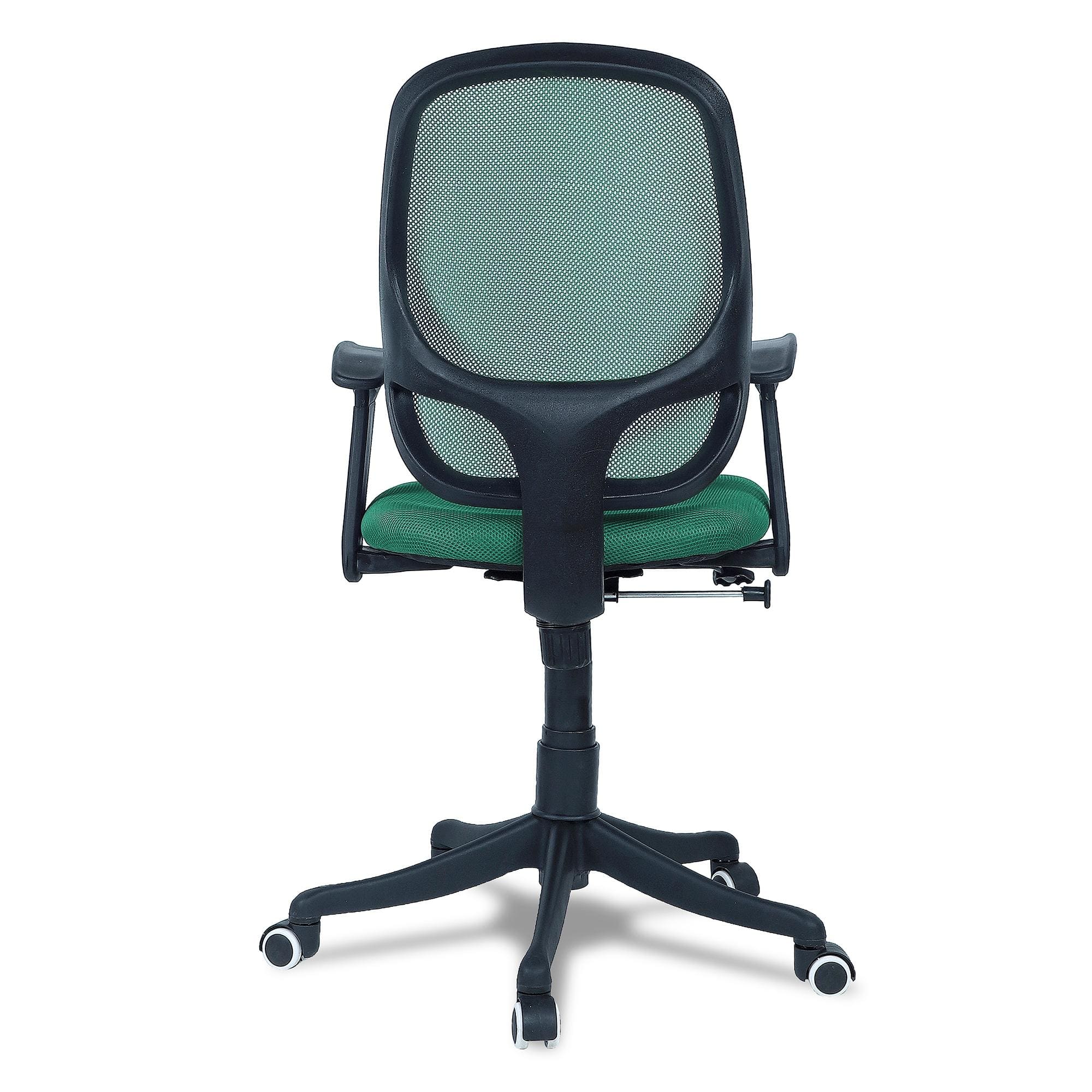 Goolda Low Back Ergonomic Chair in Dark Green Colour