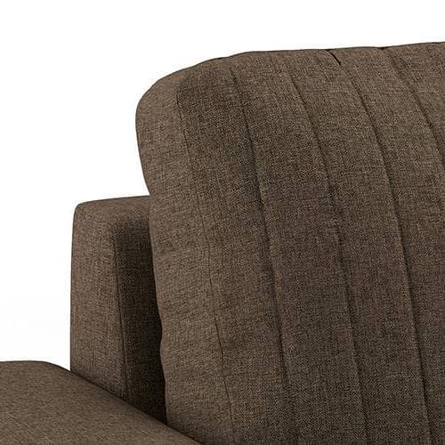 Granada Essential 2 Seater Fabric Sofa in Mocha Colour