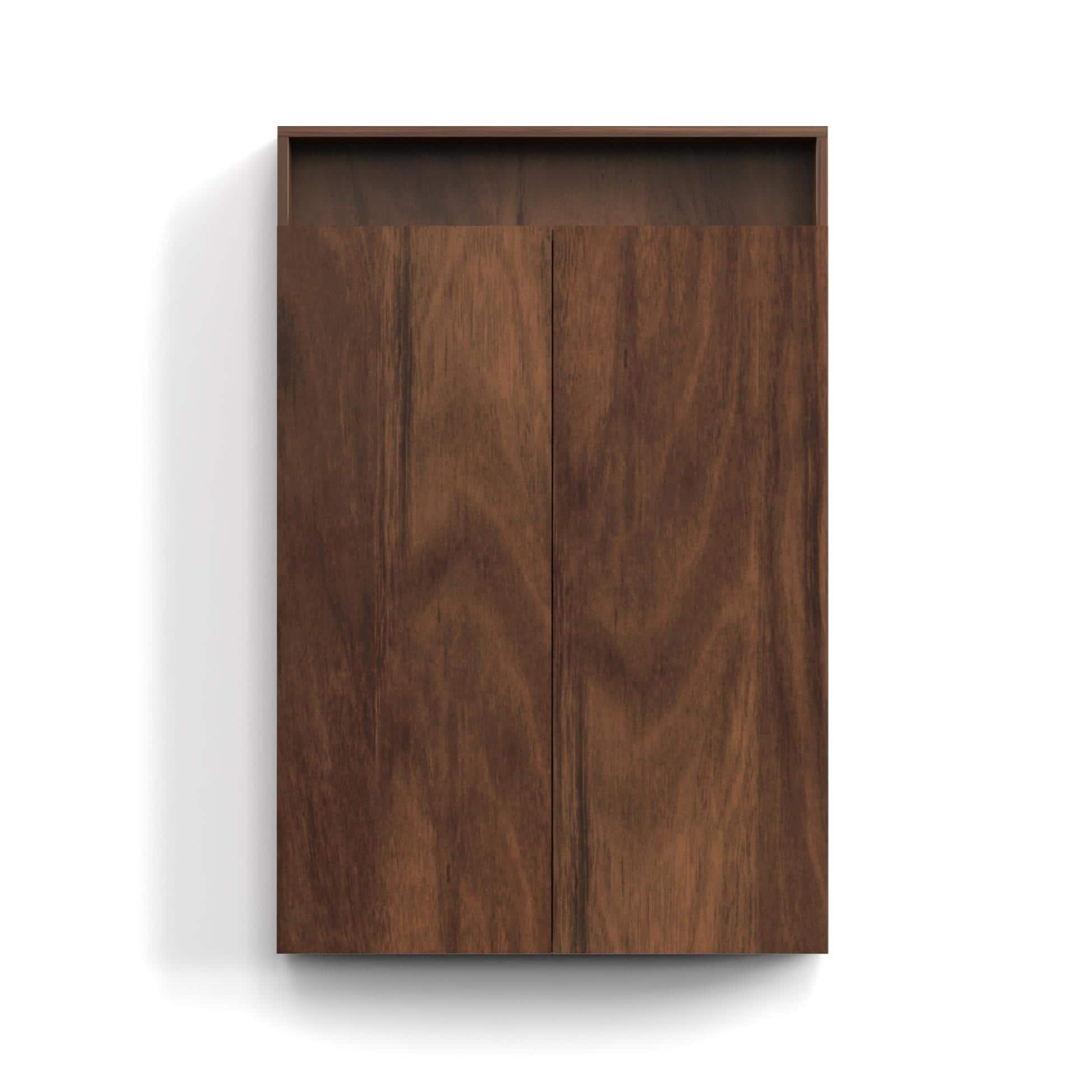 Whartin Engineered Wood Shoe Rack In Brown Maple Finish