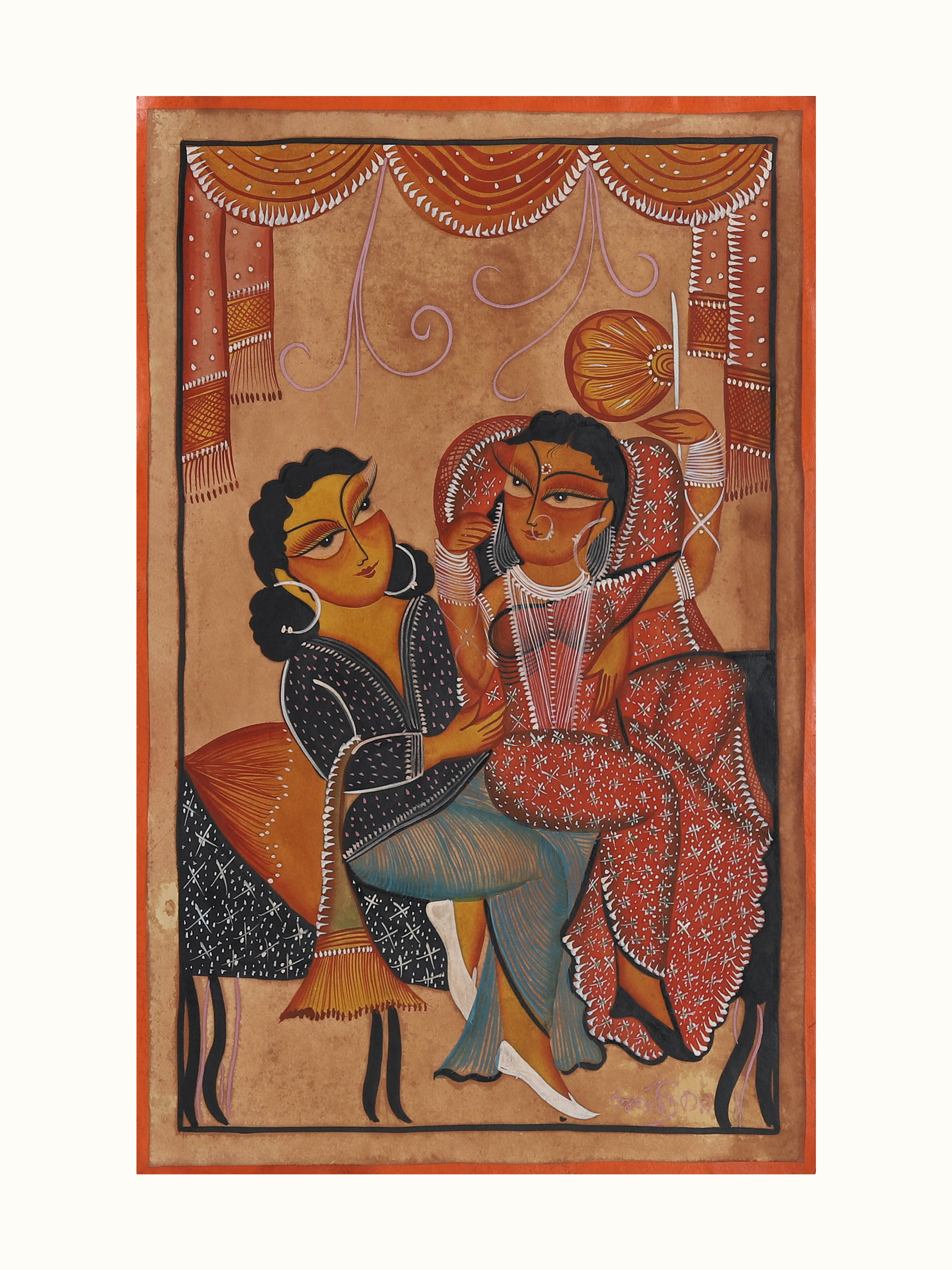 Babu Culture Kalighat Painting