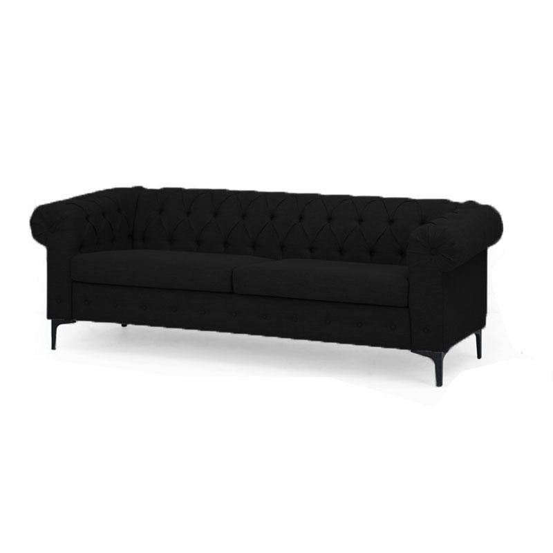 Rolex Fabric Sofa - Black
