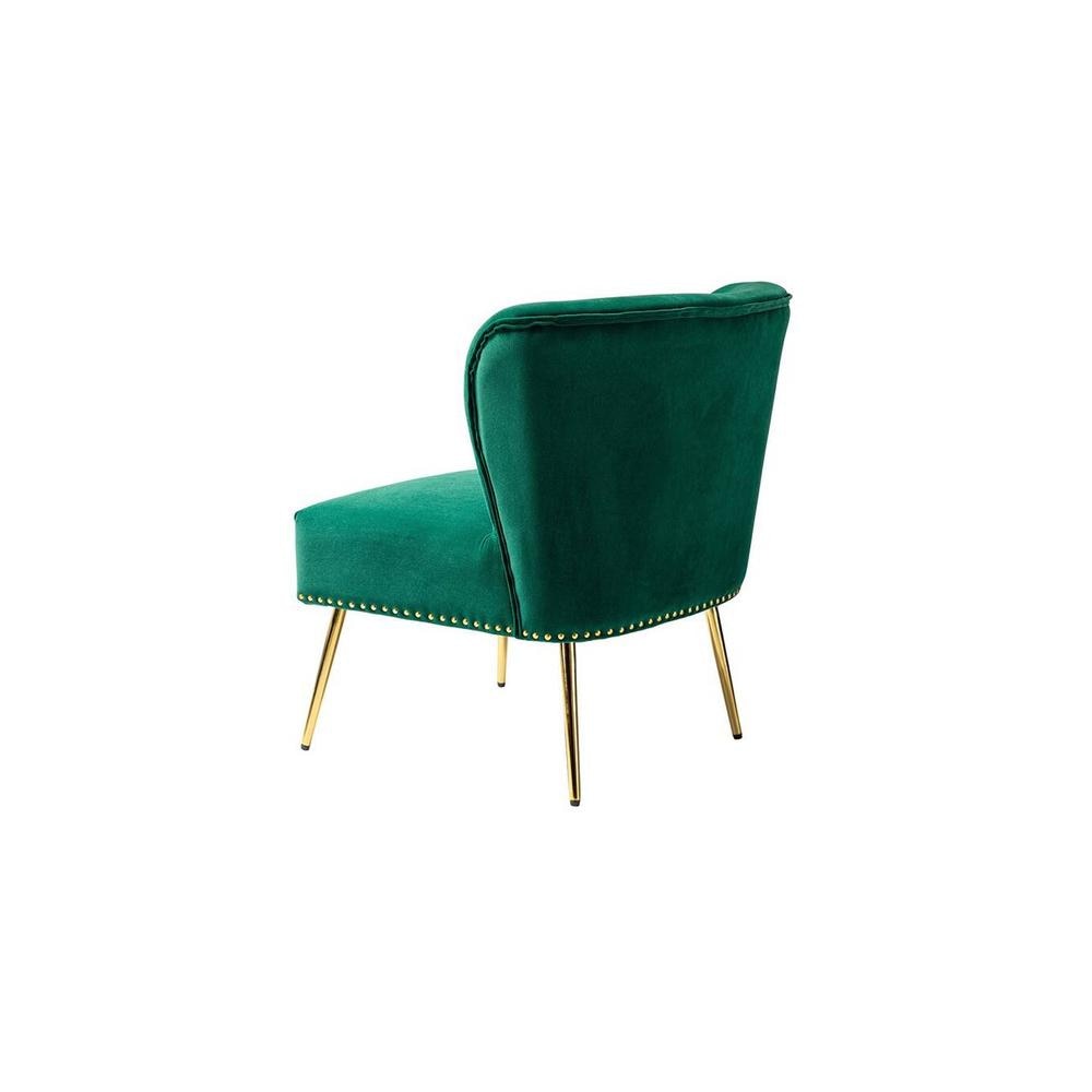 Rabel Accent Chair in Green Colour