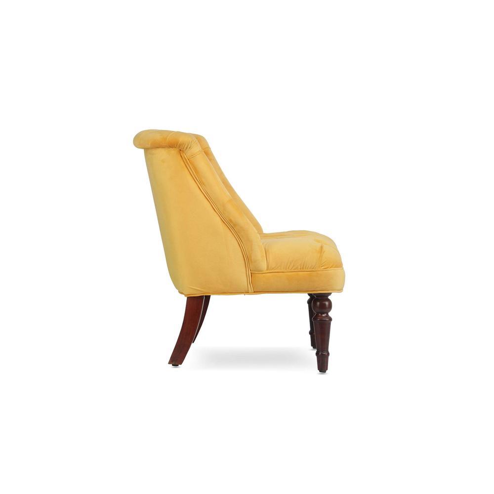 Finnegan Accent Chair - Yellow (Colour : yellow)