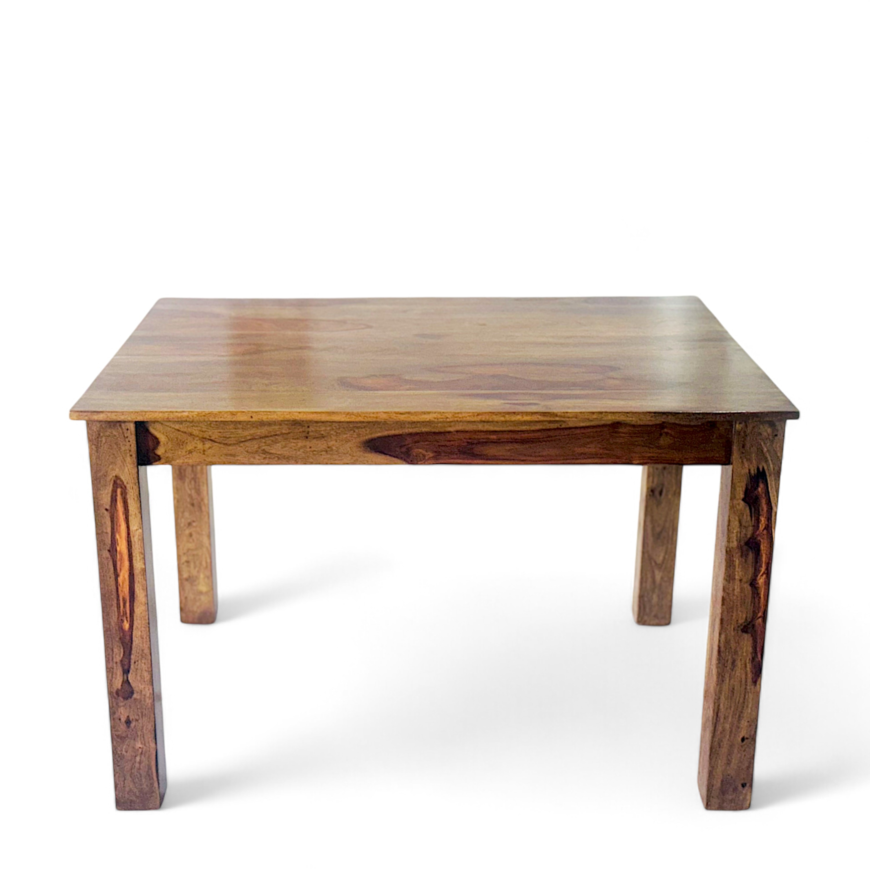 Oakmont Sheesham Wood Dining Table In Teak Finish