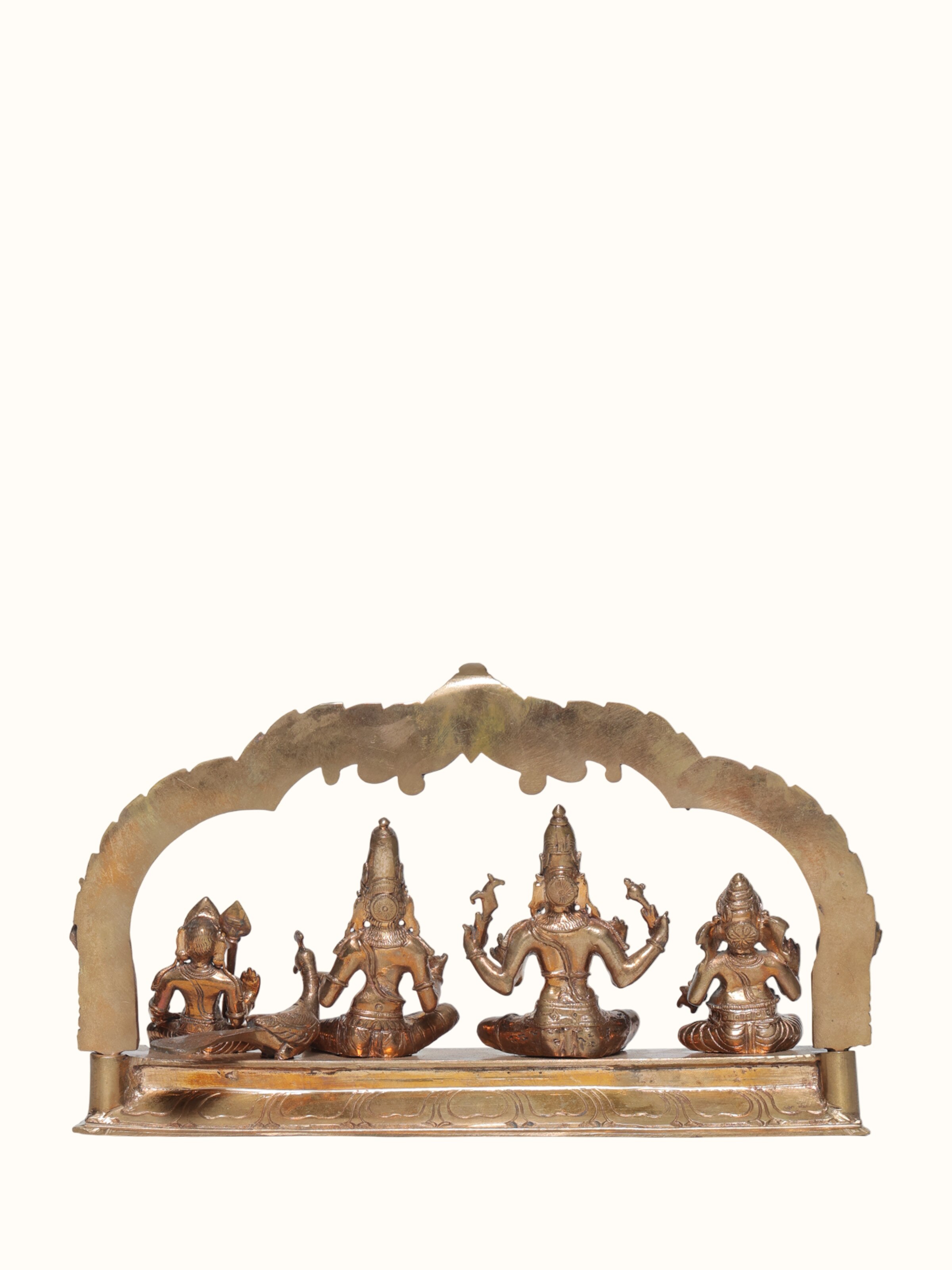 Bronze Cast Shiva Parivar Idol