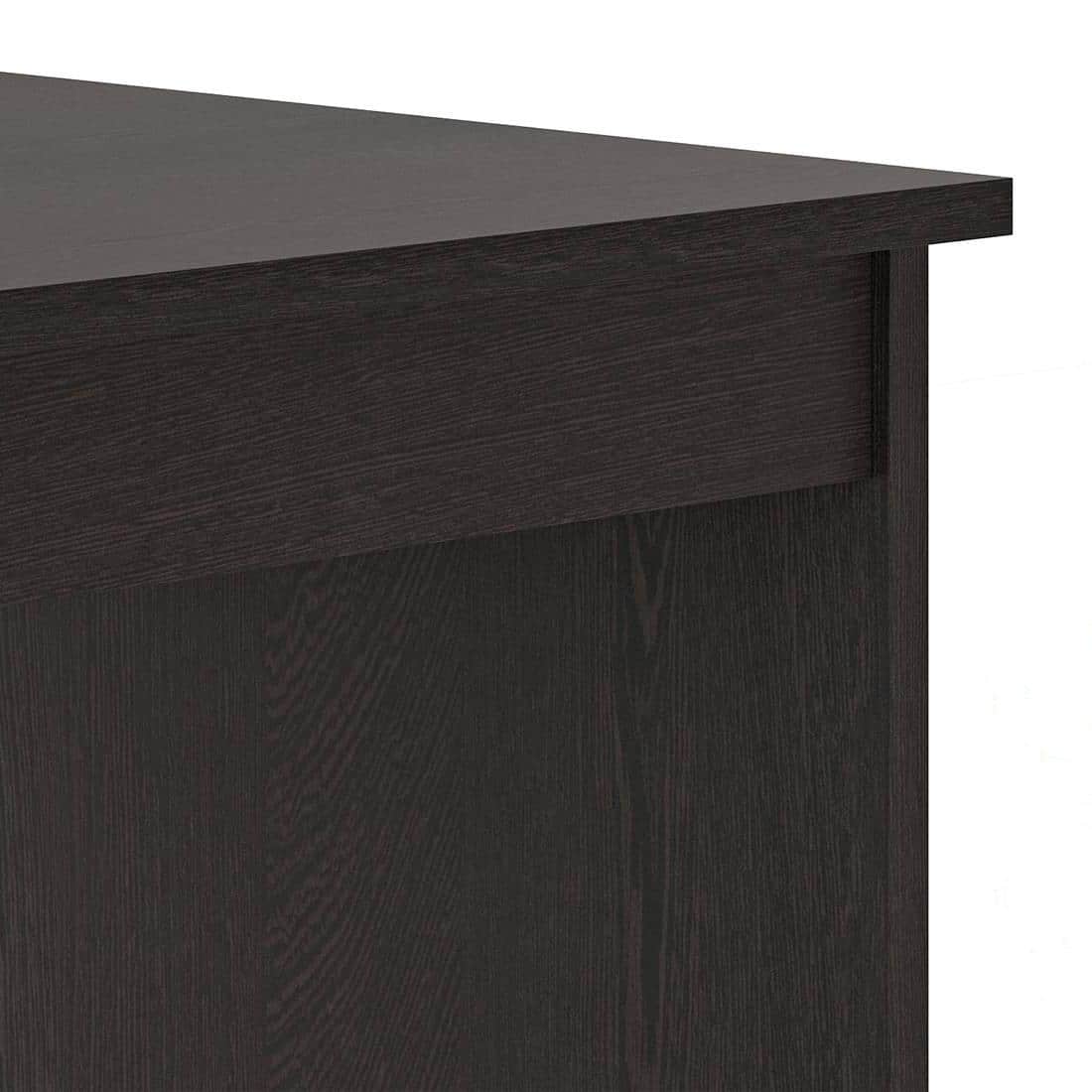 Kevin Engineered Wood Study Table in Dark Wenge Finish