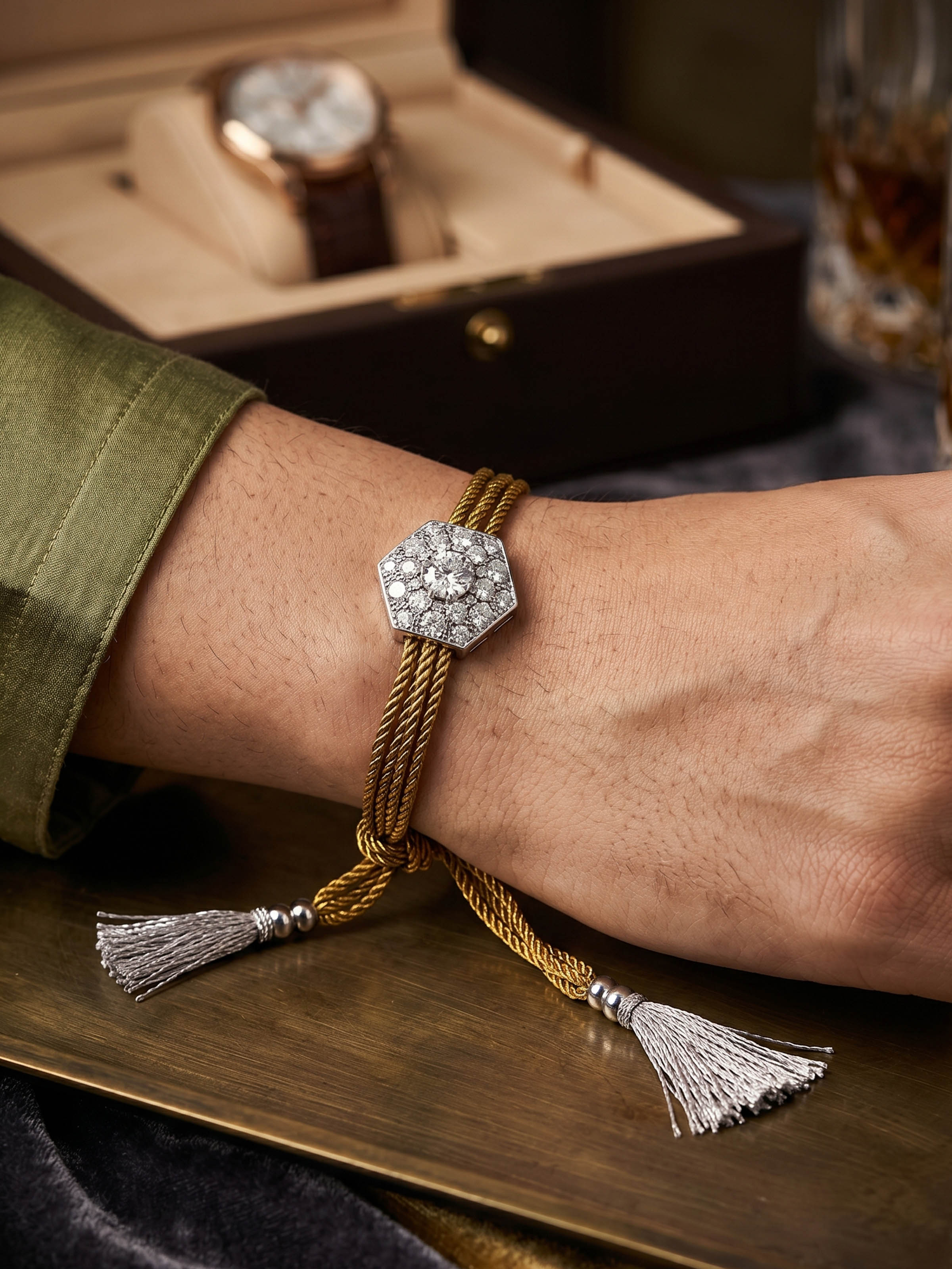Silversmithing Rakhi