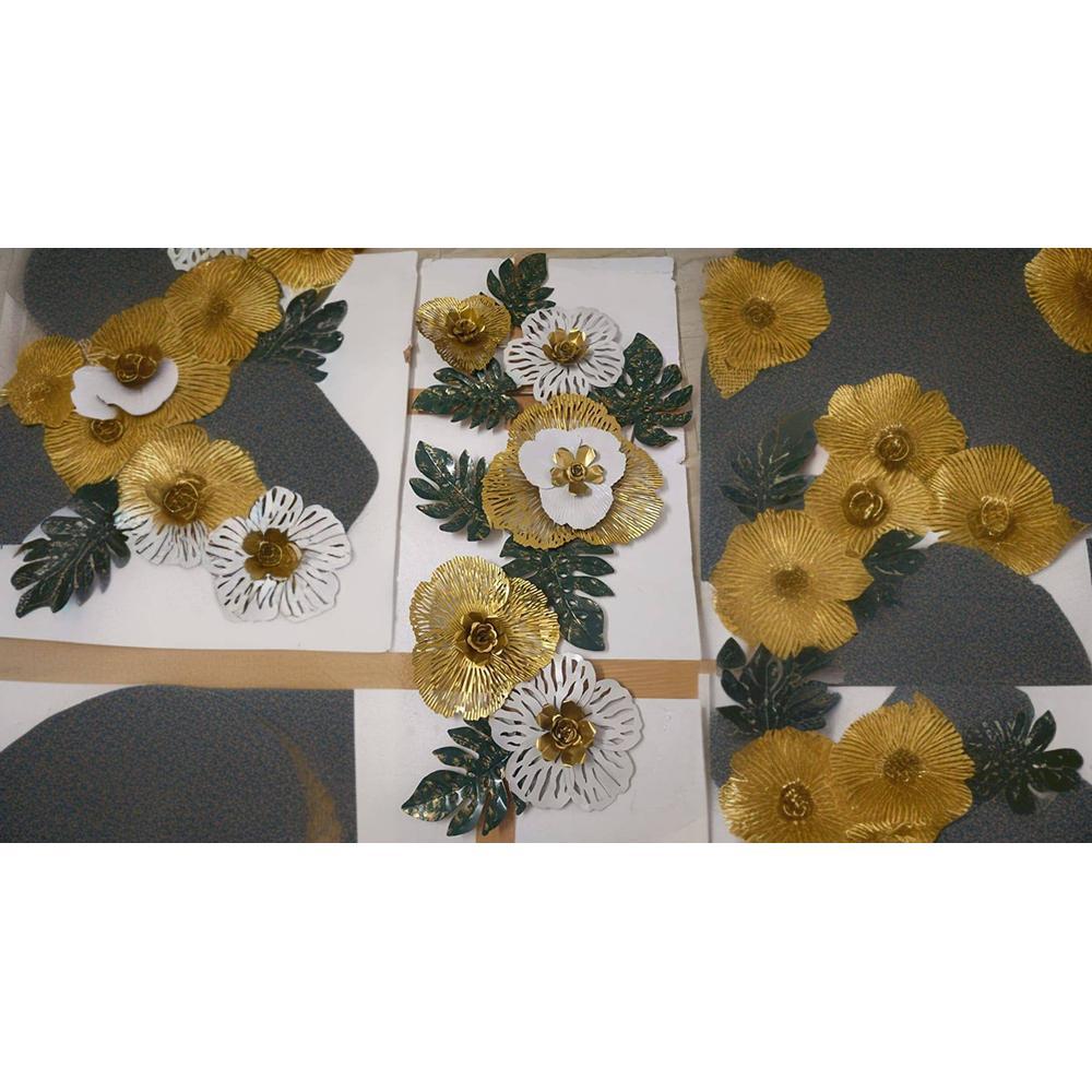 Floral Home DÃ©cor Metal Wall Art