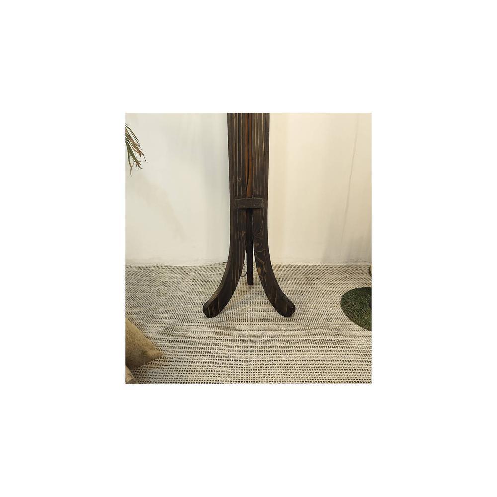 Damien Beige Jute Floor Lamp with Beige Jute Base