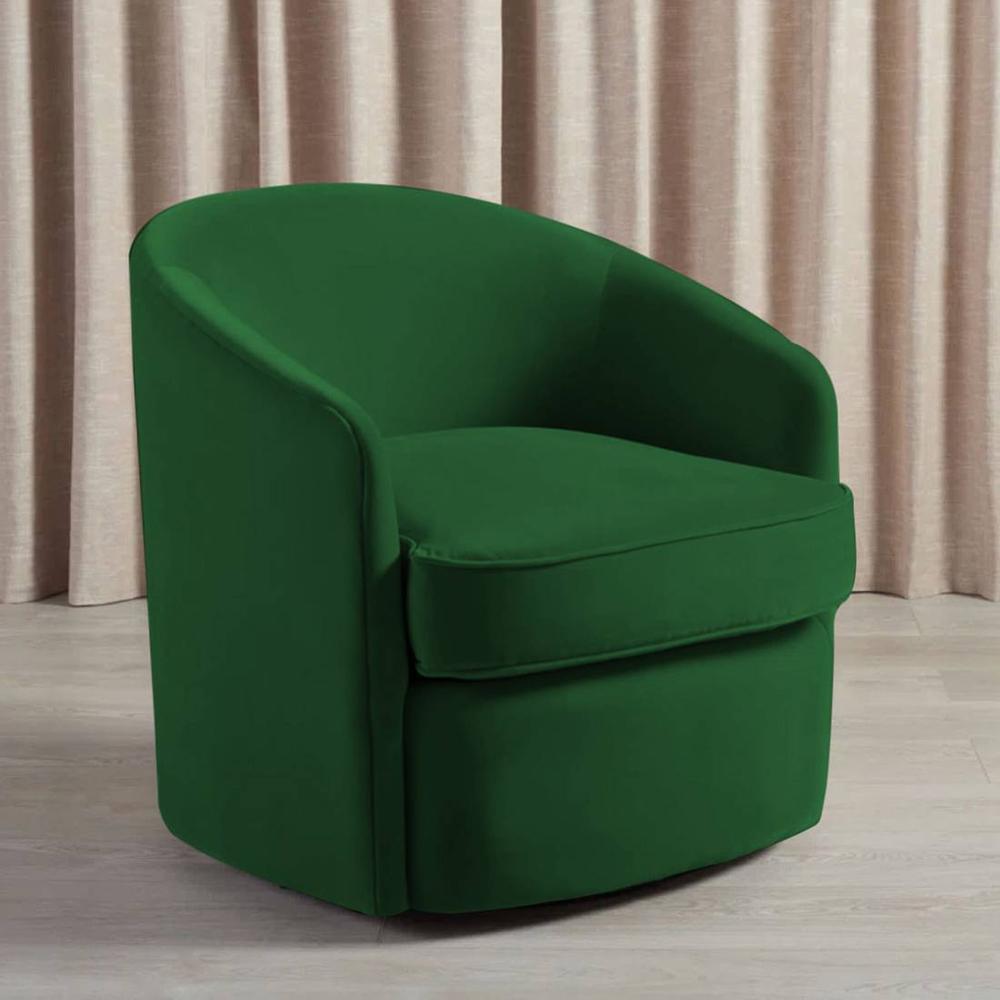 Andean Solid Wood Accent Chair in Green Colour - Home Lifestylez