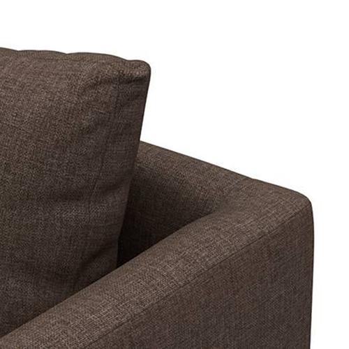 Florence Essential 2 Seater Fabric Sofa in Mocha Colour
