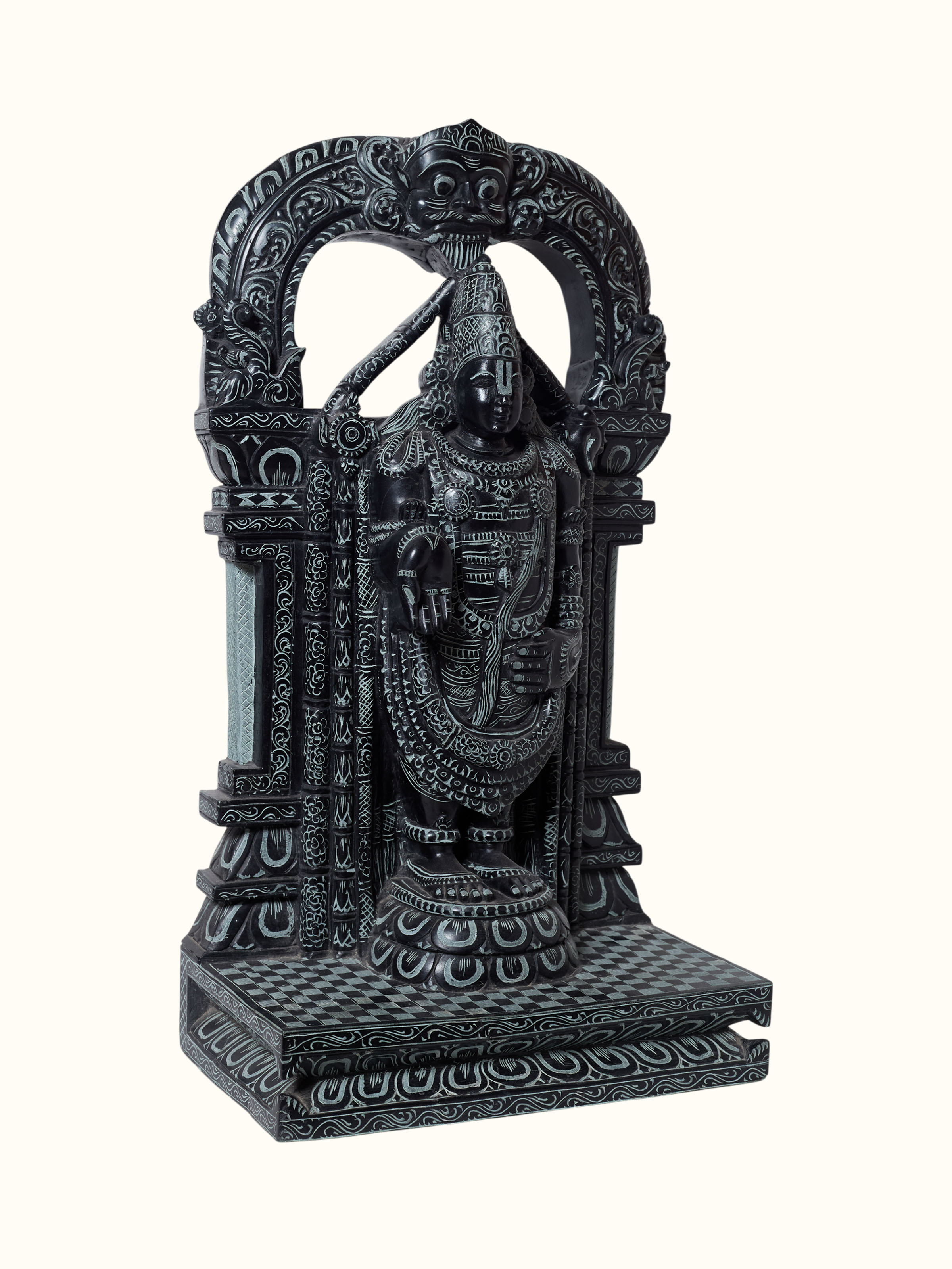Stone Carved Balaji Idol