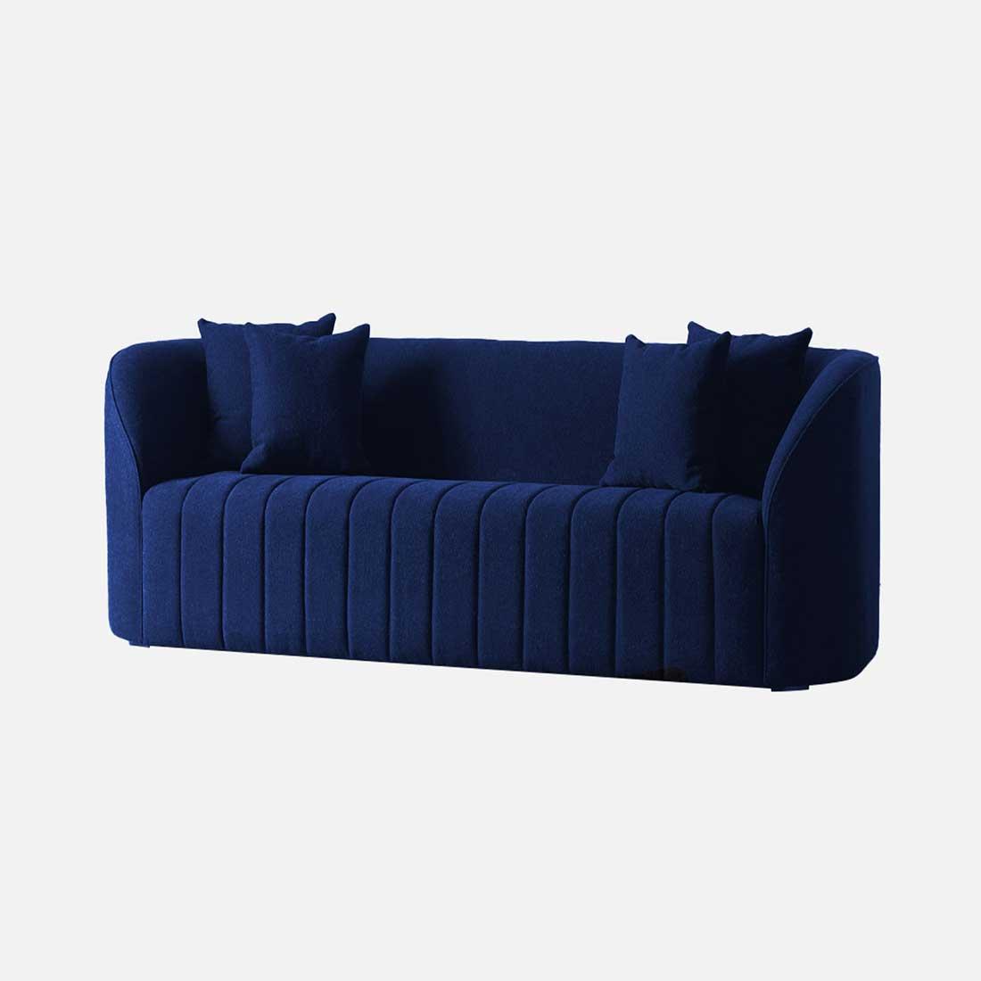 Baiwang Fabric Sofa (Navy Blue)