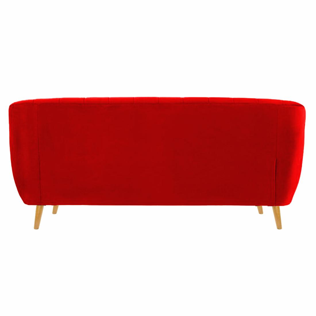 Neo Fabric Sofa - Red