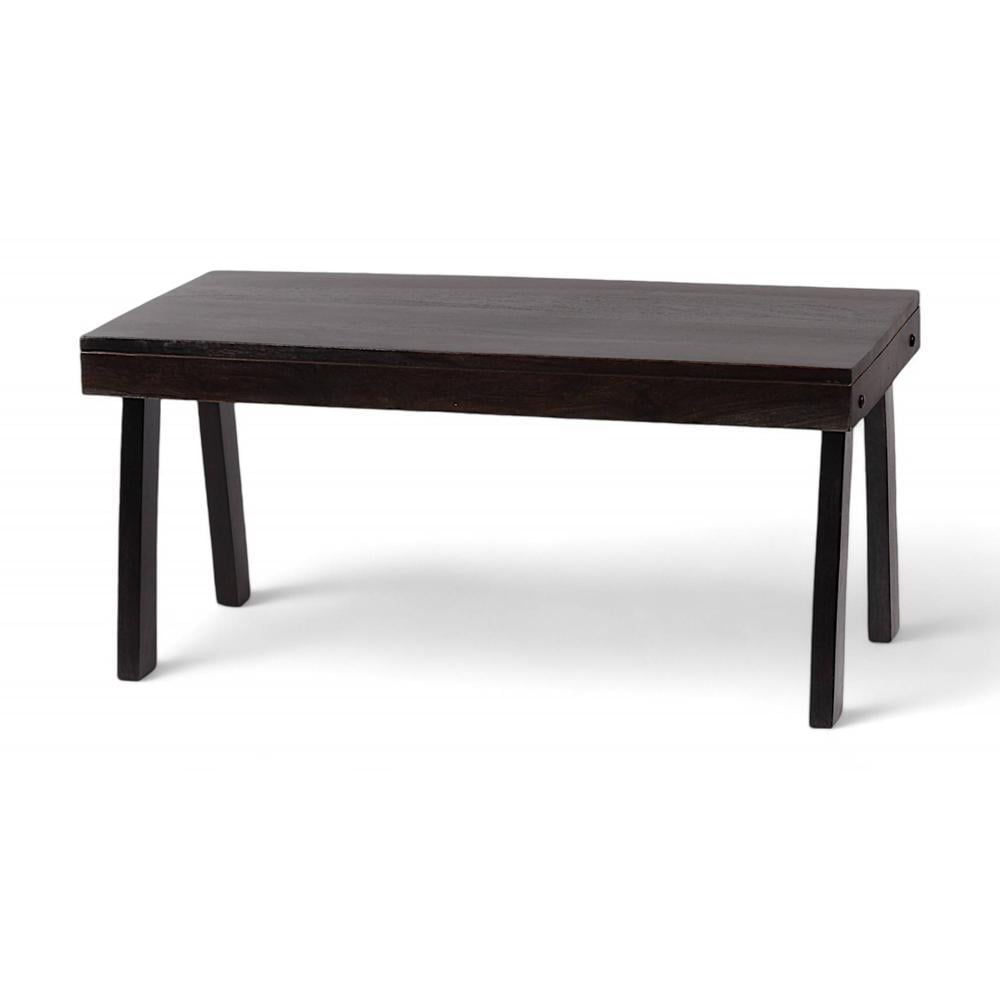 Mayfield Sheesham Wood Coffee Table In Mahogany Finish