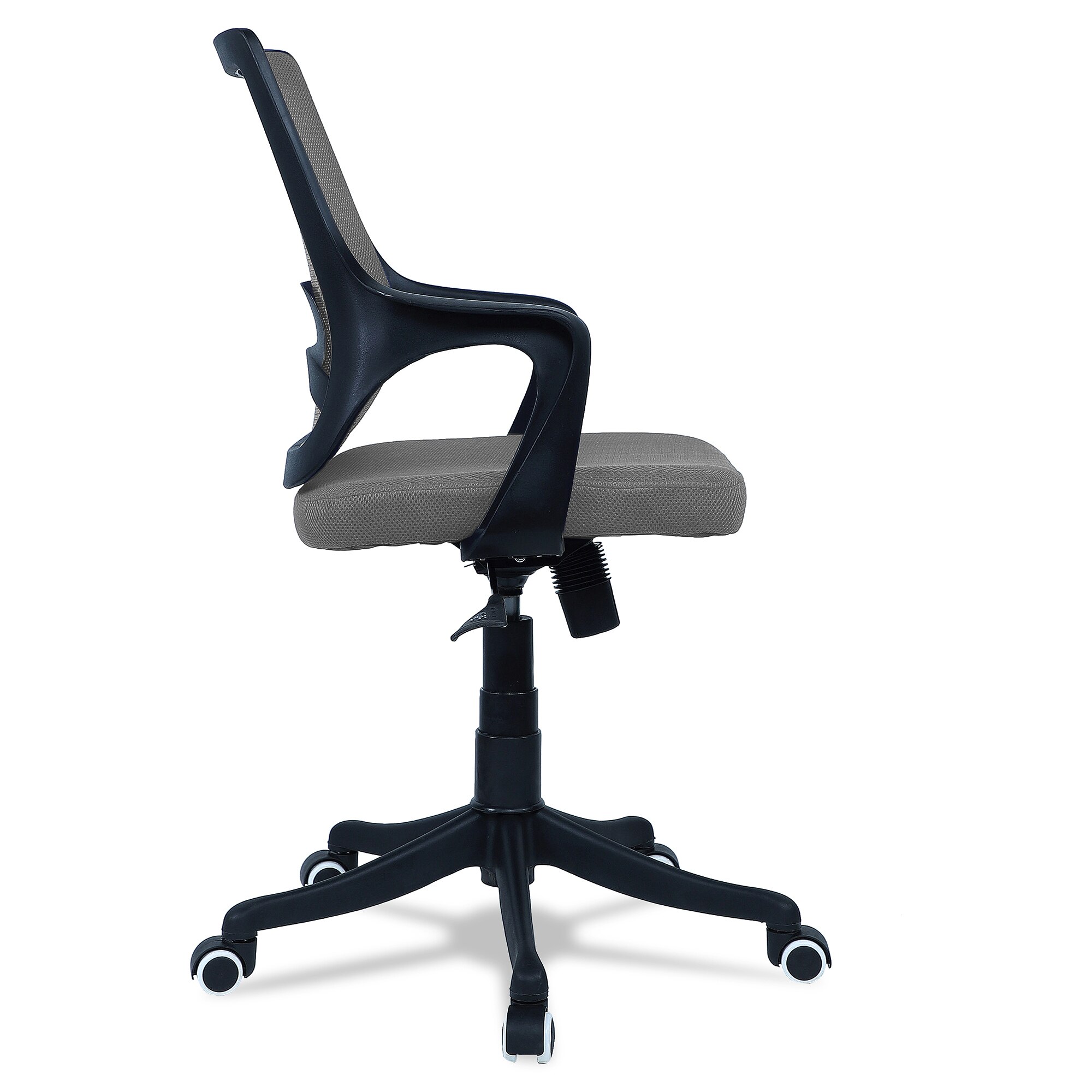 Ddeasirea Mid Back Ergonomic Chair in Grey Colour