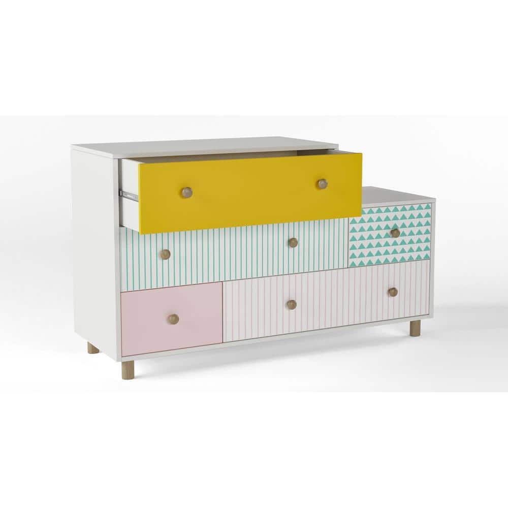 Untangled Chest of Five Drawers