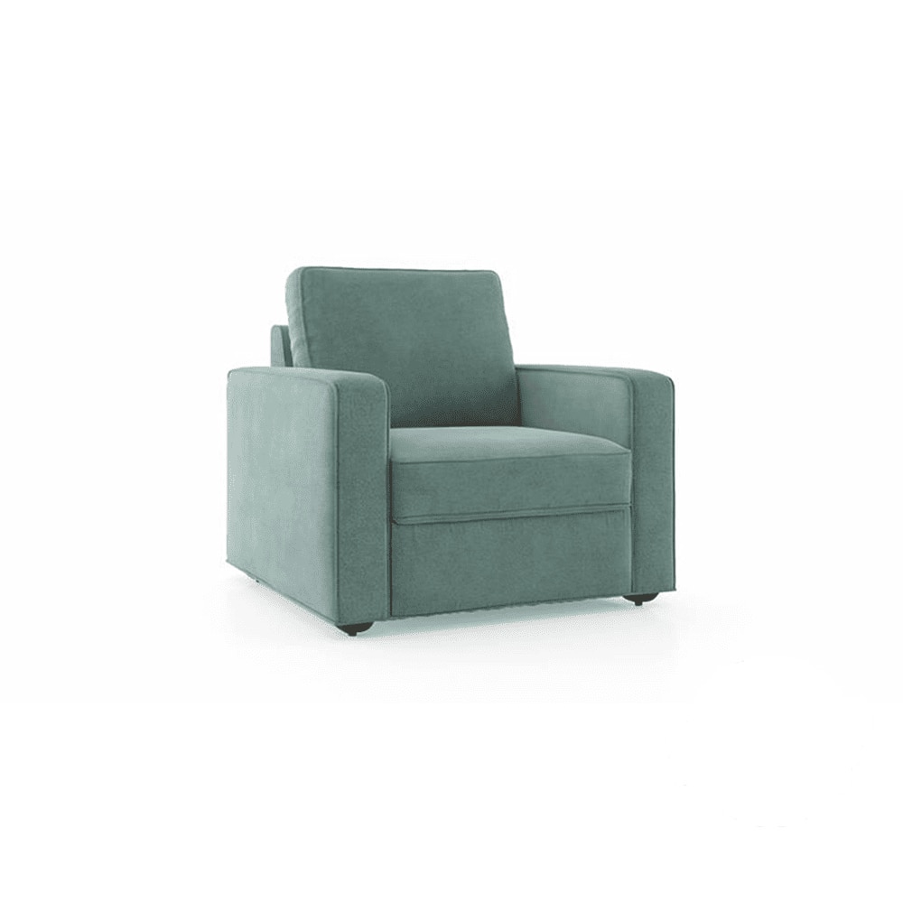 Apollo Compact 1 Seater Fabric Sofa