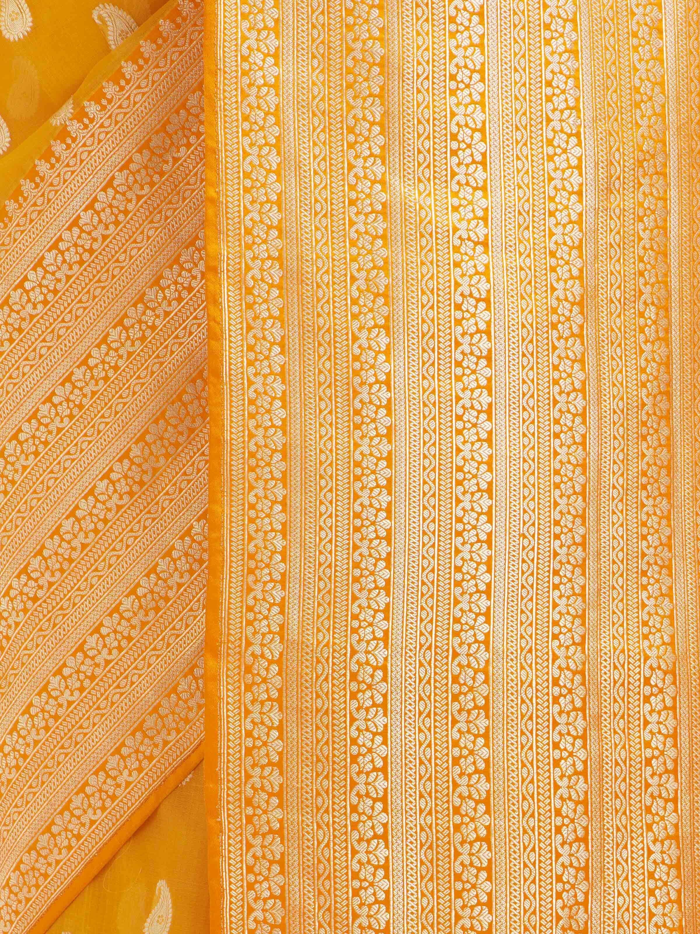 Trisha Mulberry Silk Banarasi Saree