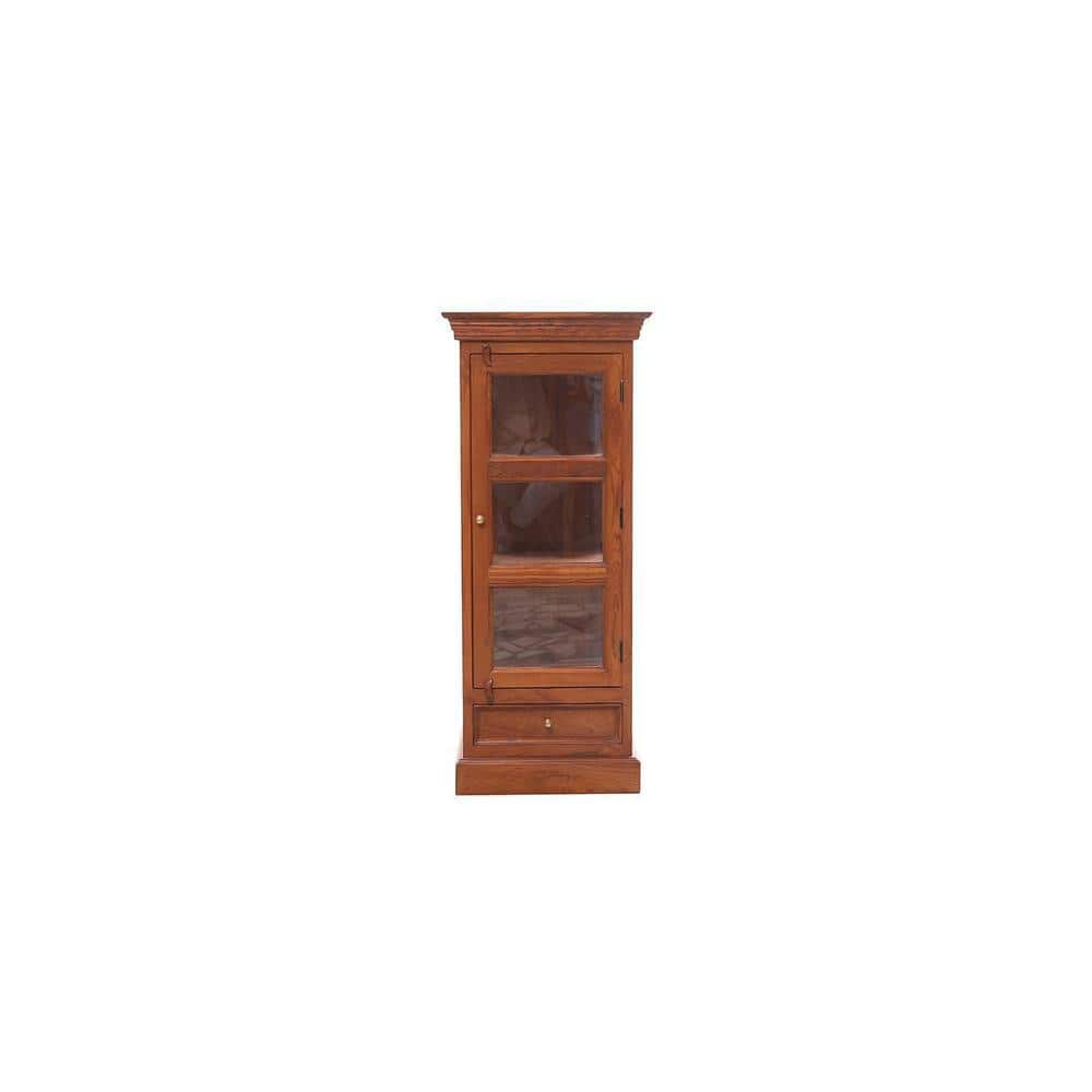 Dhaval Solid Wood Bookshelf In Brown Finish