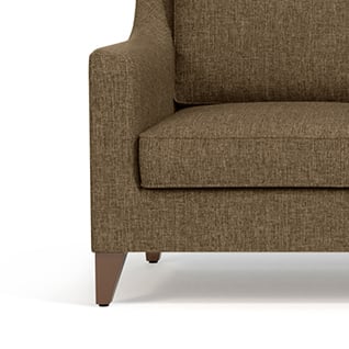 Abbey 2 Seater Fabric Sofa in Dune Colour
