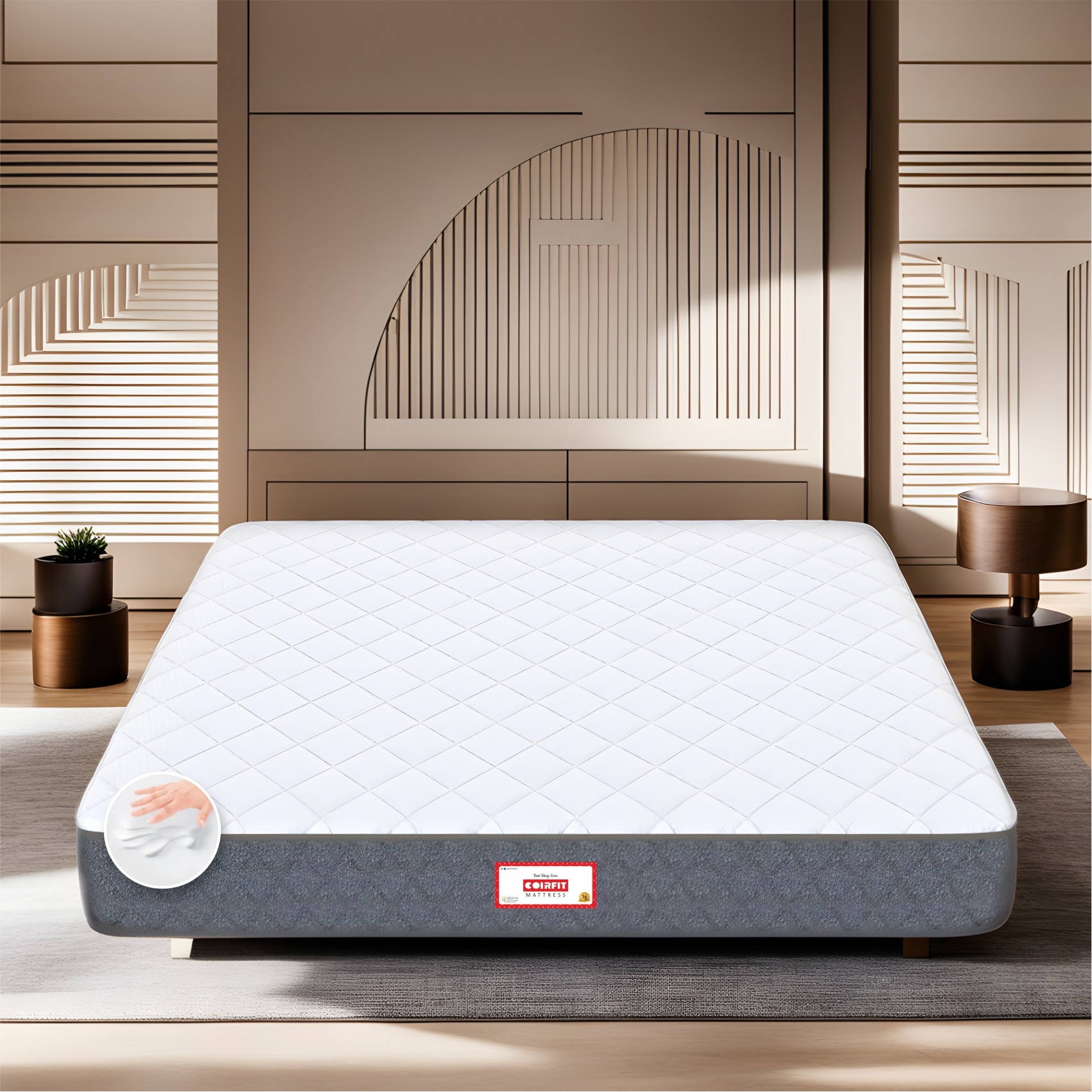 Twin Plus 5-Zone I-Shape Tech.
(72 x 30 in, 8 Inches)