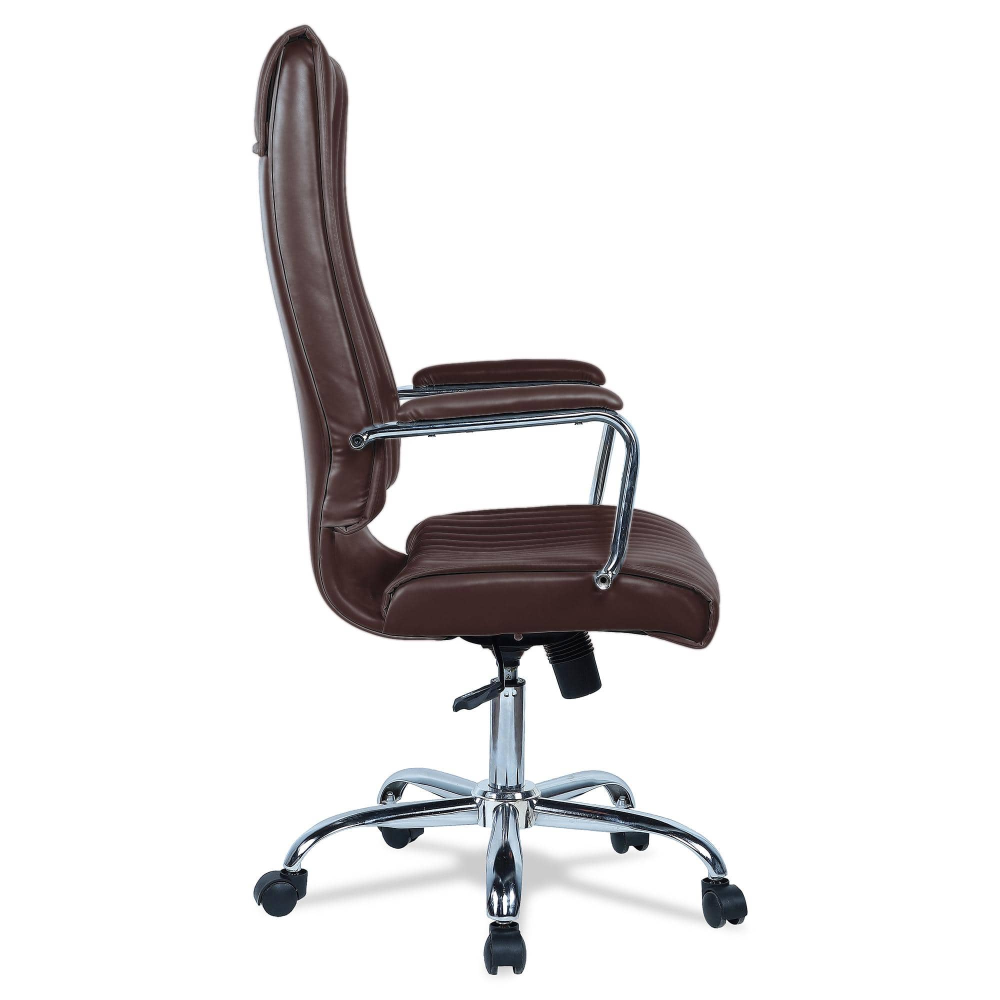 Leanoxa High Back Executive Chair in Brown Colour