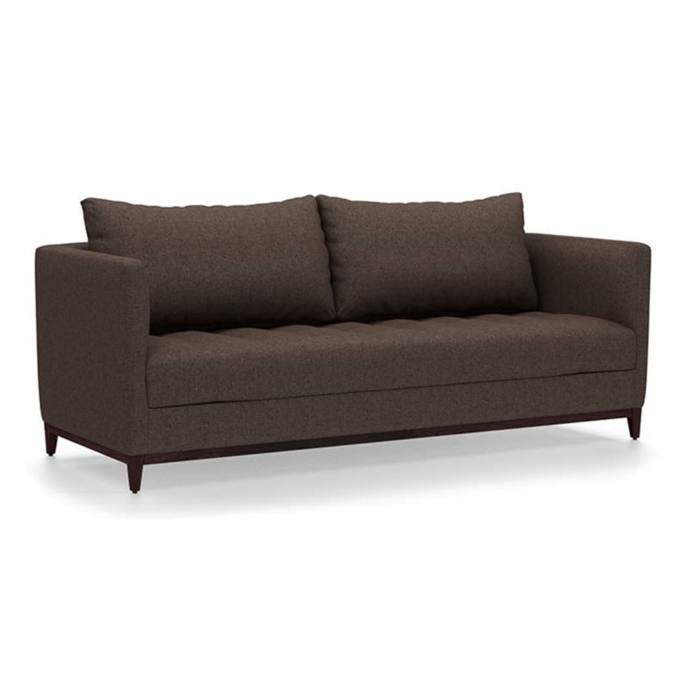 Florence Essential 3 Seater Fabric Sofa in Mocha Colour