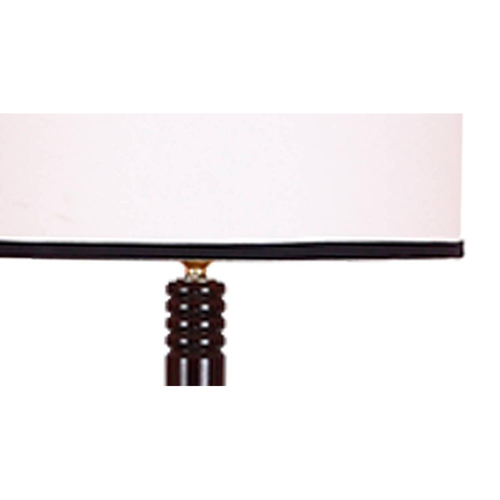 Fiona Multicolour Cotton Shade Floor Lamp