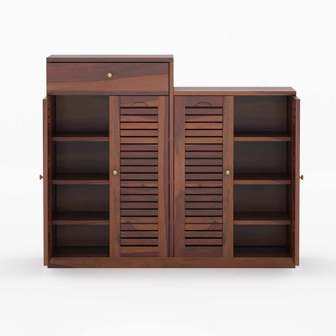 Danta Shoe Rack Of 30 Pairs In Provincial Teak Color