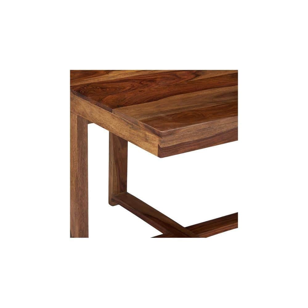 Kingston Sheesham Wood Accent 4 Seater Dining Table Set