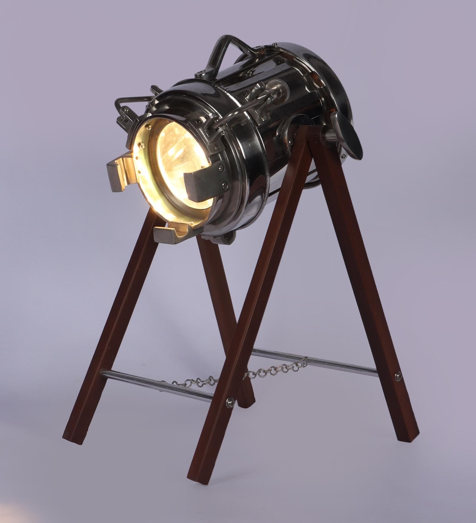 Lense Study Lamp in SS Polished Shade
