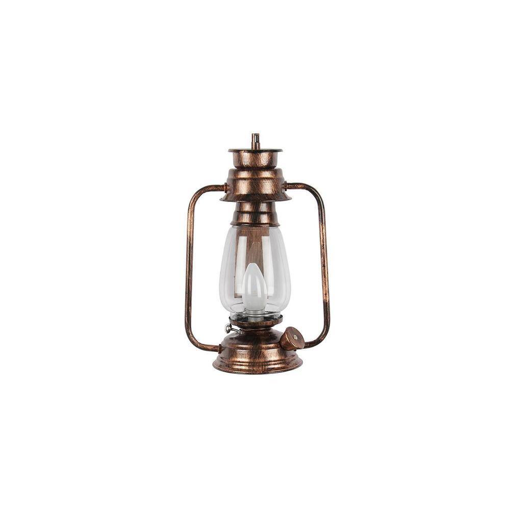 Harper Copper Metal Wall Mounted Lantern Lamp