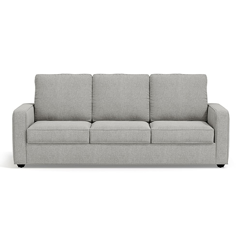 Apollo Compact Sofa Set (Colour : Vapour Grey, Cushion : Hard, Back Type : High Back, Seater : 3+1+1)
