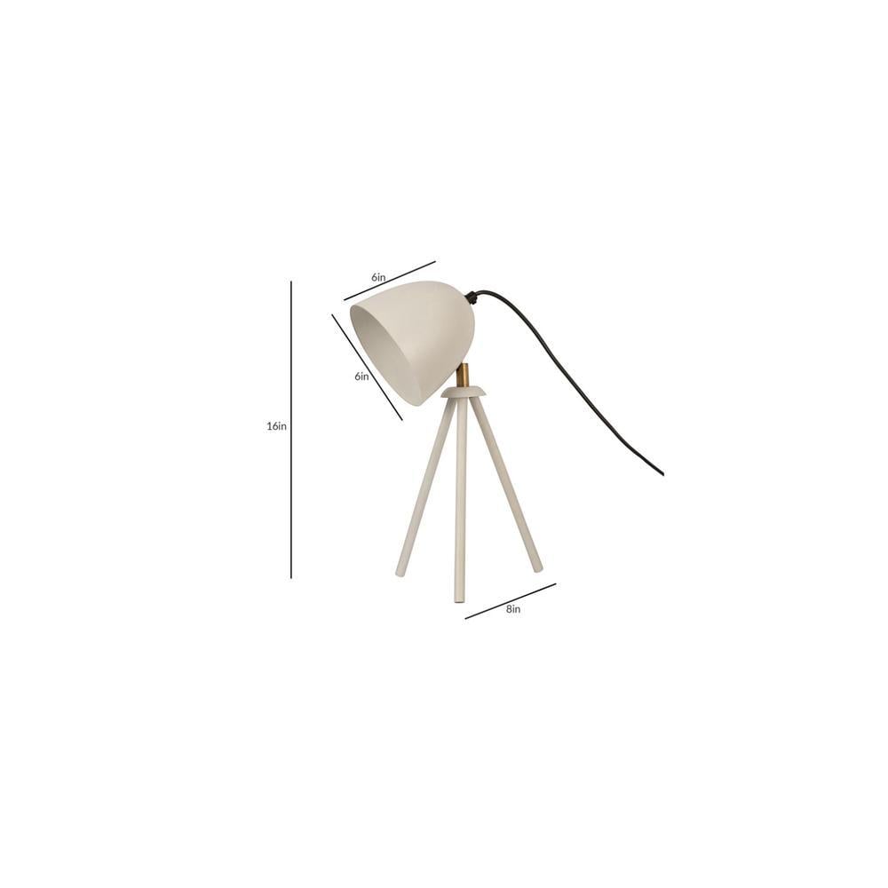 Anis Tripod Desk Lamp White