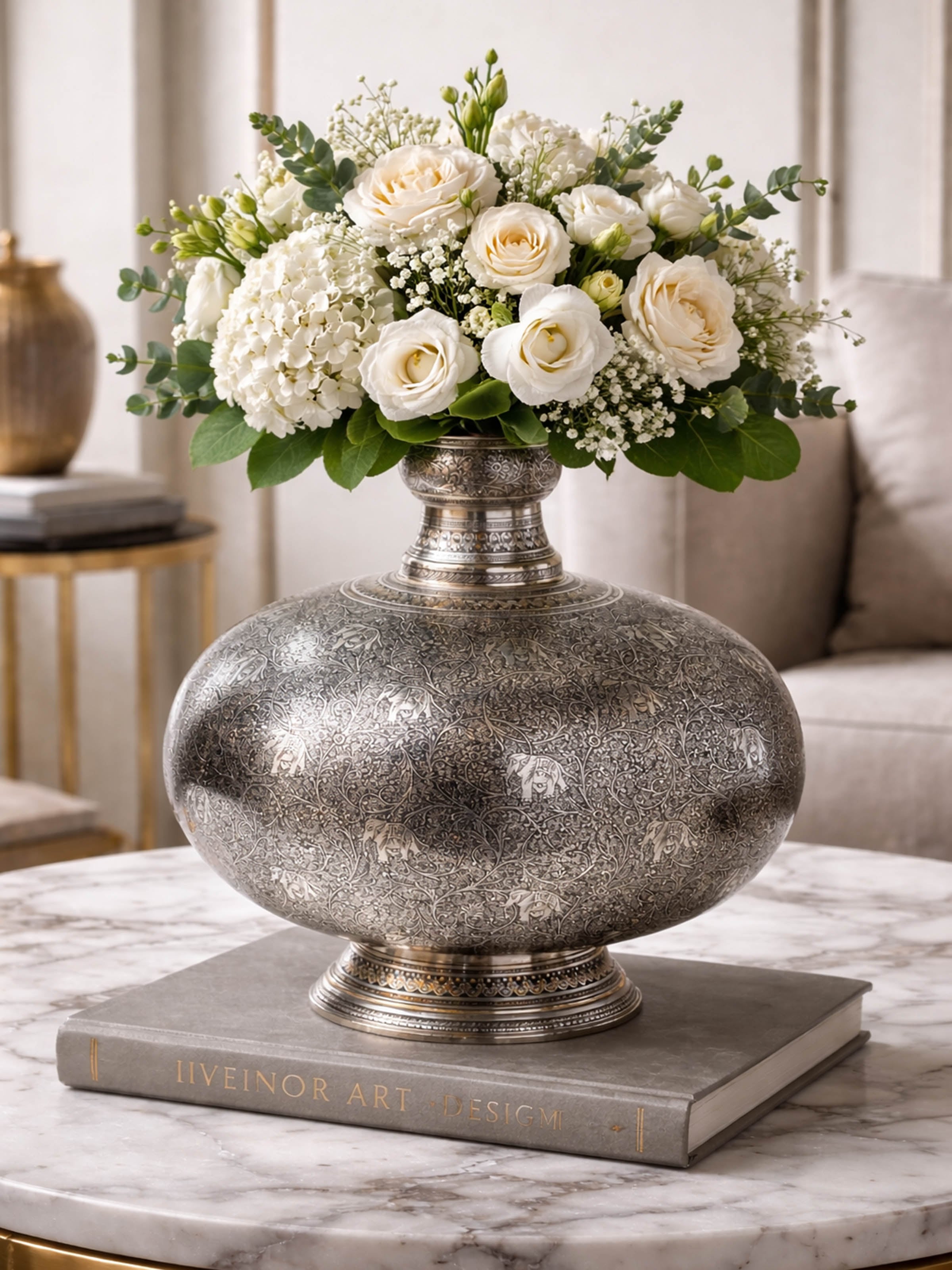 Brassware Table Vase