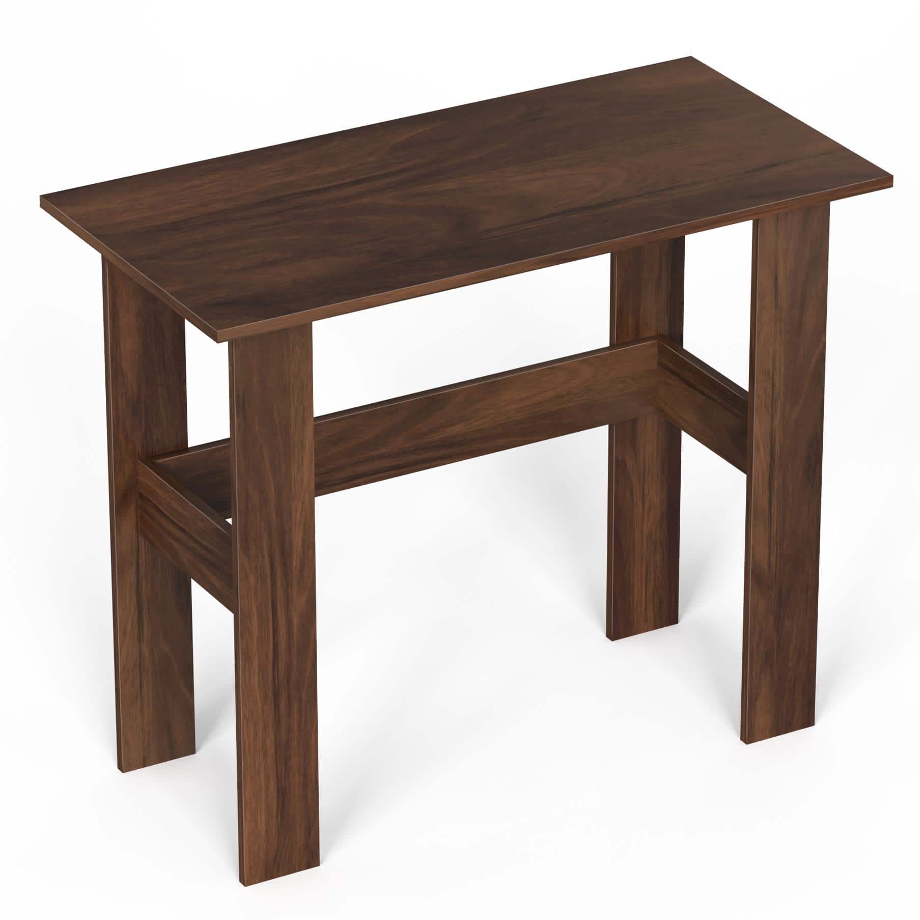 Efflino Engineered Wood Study Table In Brown Maple Finish