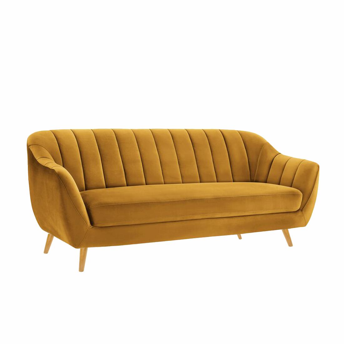 Neo Fabric Sofa - Yellow