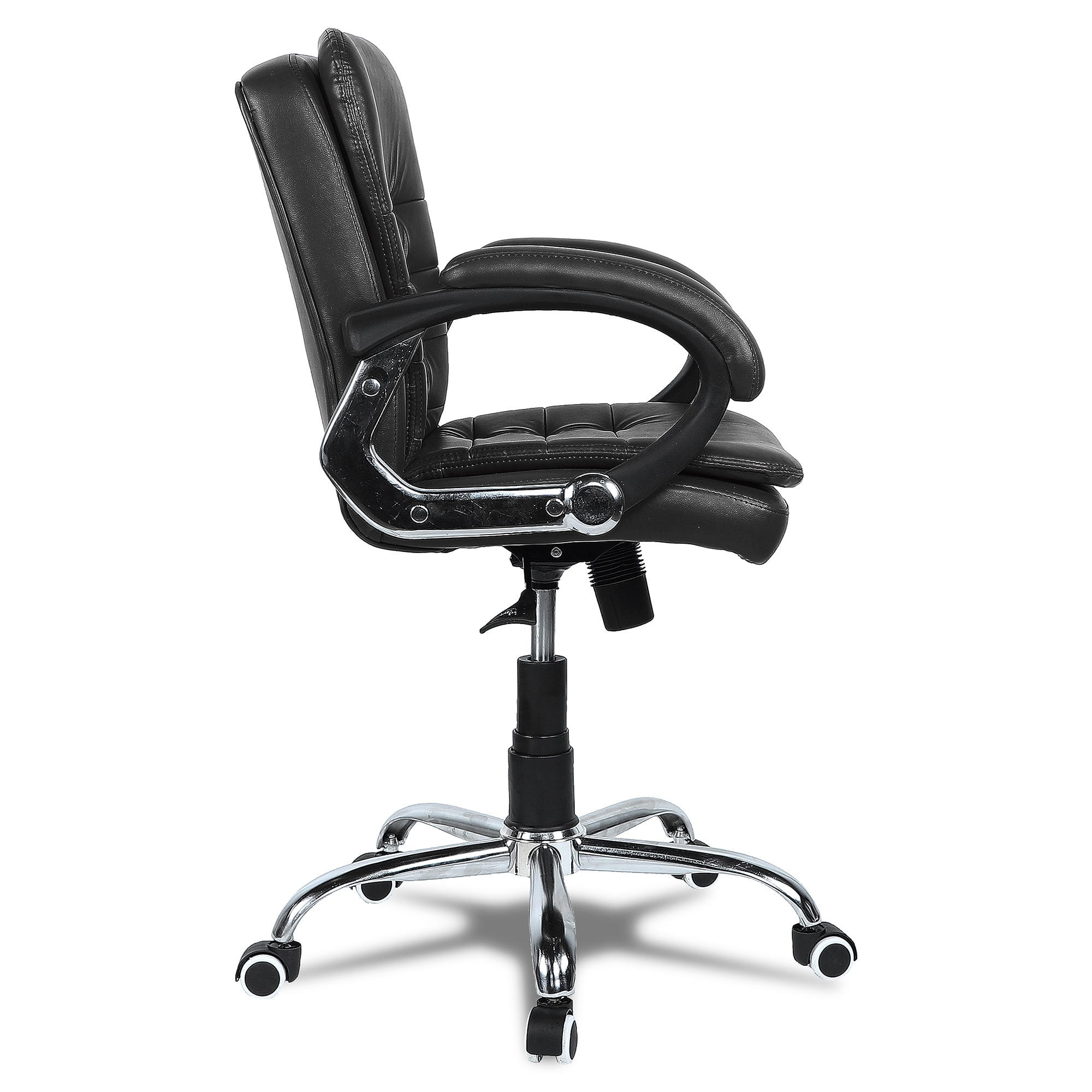 Veaoilaa Mid Back Executive Chair in Black Colour