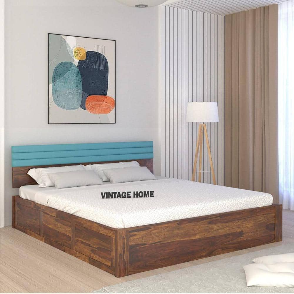 Woodland Retreat Solid Wood King Size Box Storage Bed