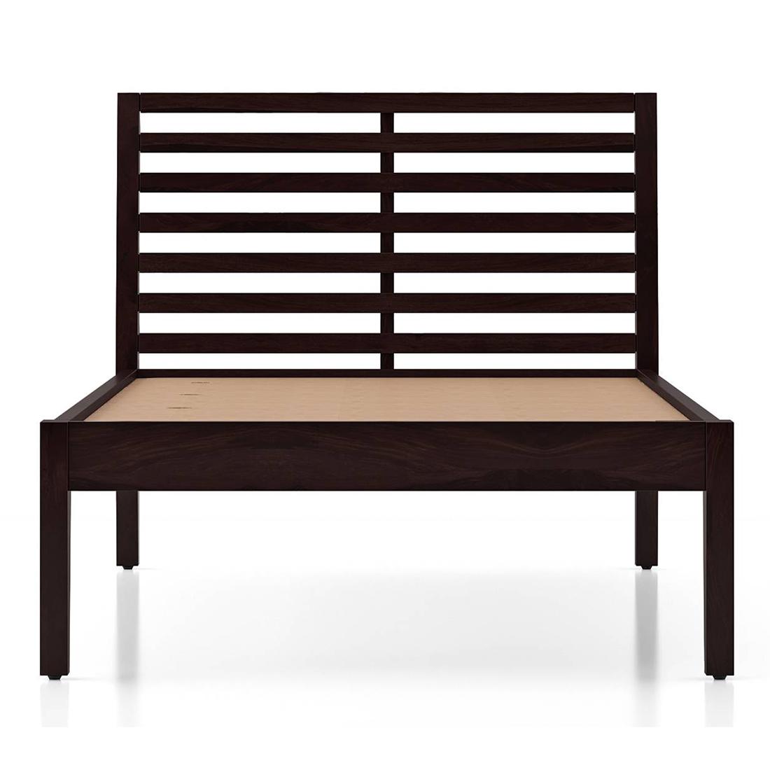 Elwyn Non Storage Single Bed In Mahogany Finish